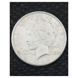 1924 S Silver Peace Dollar