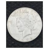 1928 S Silver Peace Dollar