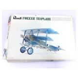NOS Revell Fokker Triplane model kit