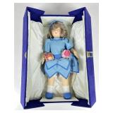 Vtg 17 in Lenci felt doll, Grazia, in original