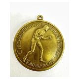 Vintage Chicago tribune boxing award medal