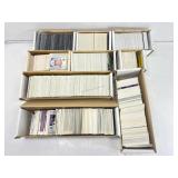 Unsorted lot of sports cards mixed