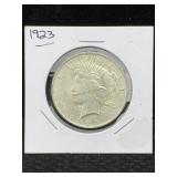 1923 Silver Peace Dollar