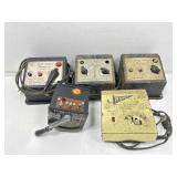 Lionel train transformers/controllers, asstd