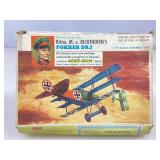 NOS Renwal Fokker DR.I German Fighter Ace model