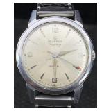 Vtg Helbros Wind Up Watch, 17 Jewels, Working