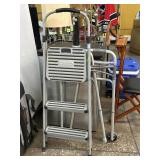 Cosco 3ft stepladder and walker