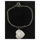 Tiffany Co. Sterling Bracelet, Needs Repair,