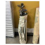 Merit Gold comp, Golf Bag w/clubs