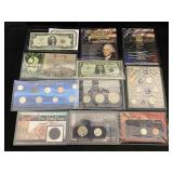 Us Coin Collection Incl. Presidential Dollars,