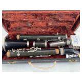 Vtg. Pedler Clarinet w/ 2 Mouthpieces & Case