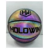 Hollowin Reflective Holographic Basketball Sz 7