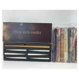 Magic Floating Flameless Candles w/ Wand Remote &