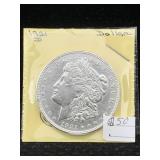 1921 D Signature Series Silver Morgan Dollar