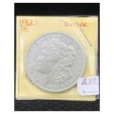1921 S Signature Series Silver Morgan Dollar