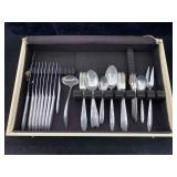 Vtg Sterling Gorham Celeste Flatware Set, 1,616g