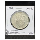 1887 Signature Series Silver Morgan Dollar