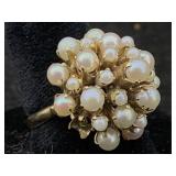 14k Gold Ring, Tw 6.1g, Sz 5