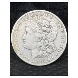 1881 O Silver Morgan Dollar