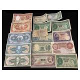 Assorted Foreign Currency Bills