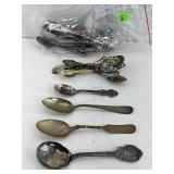 Approx 50 Asstd Souvenir Spoons