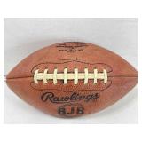 Jim plunket autographed football