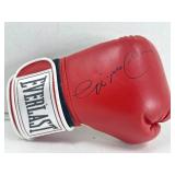 Autographed boxing glove