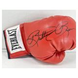 Butter bean autographed boxing glove