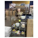 Rack of Items not picked up from previous auction