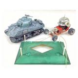 Toy Zone Liï¿½l Red Baron die cast car & USA