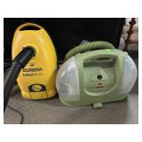 Eureka Maxima bag vacuum & Bissell Little green