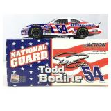 NOS NASCAR die cast car, Todd Bodine, 1:24 scale