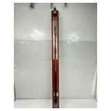 Vtg Princo Nova Fortin Design Mercury Barometer.