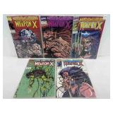 5 Marvel Comics Books, Weapon X