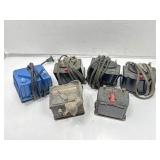 6 Vtg Train transformers/controllers, asstd