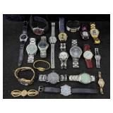 19 Quartz Watches Incl. Timex, Tommy Bahama, Nixon