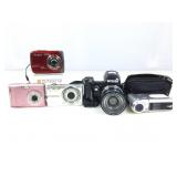 Asstd Digital Cameras. Some Batteries, No