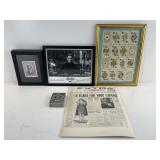 Vtg Howard Thurston (Magician) Good Luck Promo