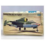 NOS Frog Heinkel He.162 Jet Fighter model kit,