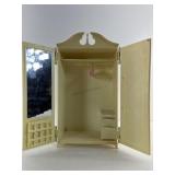 Vtg Barbie Susy Goose Wardrobe Cabinet
