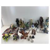Asstd Action Figures. Star Wars & More