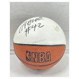 Autographed mini basketball