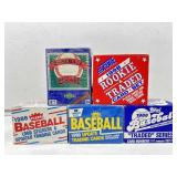 Mixed lot of baseball sets sealed