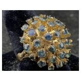 14k Gold Ring, Tw 7.1g, Sz 6.25