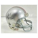 Ohio state autographed mini helmet