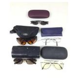 Eye/Sun glasses in cases, Sean John, Van Heusen &