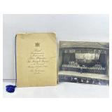 1949 Photo & Program From The Royal Performance