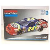 NOS Monogram race car, Jeff Gordon model kit,