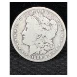 1888 O Silver Morgan Dollar