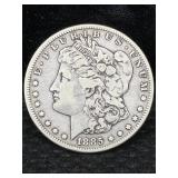 1885 Silver Morgan Dollar